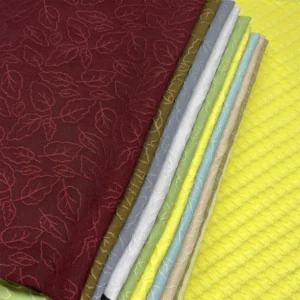 Leaf Pattern Jacquard Fabric for Qipao Dresses Lolita Wear and Apparel