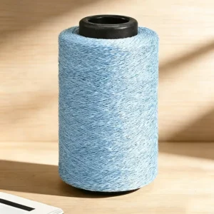 Light Blue Open End Yarn OE Yarn Eco Friendly Recycled Yarn Sportswear Yarn