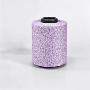 Light Purple Heather Textured Yarn for Knitting Crochet Apparel Bulk Supply