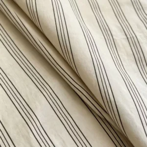 Lightweight Twill Yarn Dyed Modal Cotton Poplin Fabric 50/50 Compositions Ideal for Men Shirts and Bedding Home Textiles