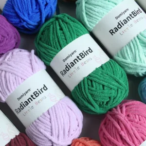 Little Beans 50g 55m Blended for Scarf Blanket Chunky Polyester Yarn