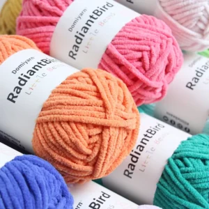 Little Beans 50g 55m Factory Blanket Scarf Chunky Polyester Yarn