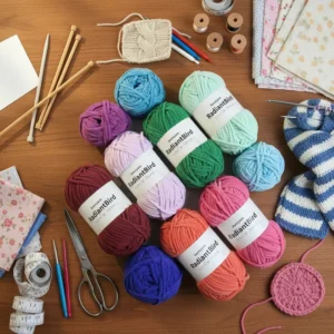 Little Beans Domi 50g/55m Popular Selling Dyed Eco-Friendly Chenille Yarn Cushion Blanket for Scarf Chunky Polyester