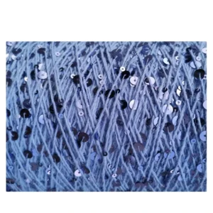 Long Plush Mink Cashmere Sequin Yarn Hand-Knitting Sequin Thread for Cardigan Scarf Suitable for Woman