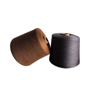 Low Hairiness 32S 100% Recycled Cotton GRS Colored Yarn Eco friendly OE Textile Yarn for Socks Knitting