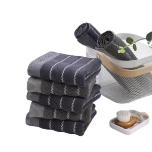 Luxury Organic Antimicrobial Eco-Friendly Woven Solid Color Oversized 100% Cotton Soft Fluffy Quick Absorb Minimalist Spa Beach