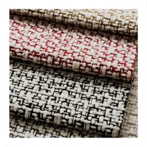 Luxury Yarn Dyed Eco-Friendly Breathable Cotton Jacquard Heavyweight Home Textile Fabric for Upholstery Furniture Couch Bedding