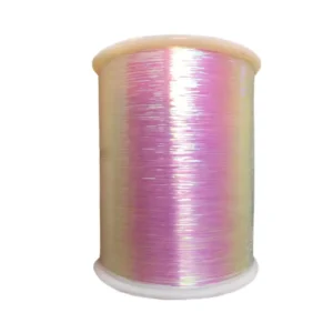 M Type Metallic High Tenacity Knitting Embroidery Weaving Anti Pilling Smooth Yarn RAINBOW COLORS
