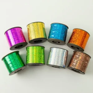 M Type Metallic Yarn Laser Color High Quality Lurex Yarn Holographic Color M Type Metallic Yarn