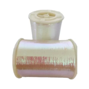 M Type Metallic Yarn Rainbow Color for Polyester Anti Pilling High Tenacity for Embroidery Weaving Knitting