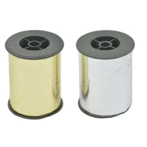 M type Metallic Yarn Bobbin Gold and Silver Embroidery Thread 45g 150g 300g