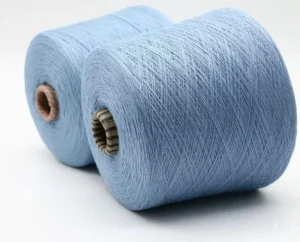 MOQ 1KG Dehair 2/24NM 45% Raccoon Yarn 15% Wool Cashmere Like Yarn for Machine Knitting for Hats Scarfs