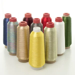 MS Metallic Yarn Factory for Machine Embroidery Golden Thread