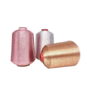 MX Type 150D Metallic Yarn Shiny Crochet Yarns for Embroidery Metallic Yarn Thread