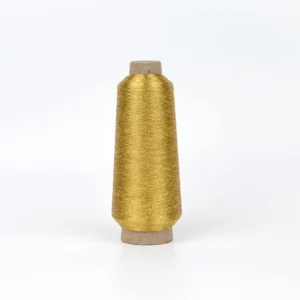 MX Type Gold Thread Metallic Yarn (Polyester Nylon Metallic) 150D High Strength Top Grade for Hand Embroidery