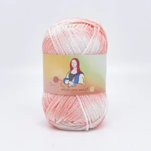 Magic Yarn 100% Cotton Heat Sensitive Color Changing Soft Temperature Reactive High Quality Crocheting DIY Crafting for