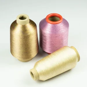 Manufacturer Direct Factory Metallic Yarn Real Gold Thread High Tenacity Anti-Bacteria for Embroidery Weaving Knitting Sewing