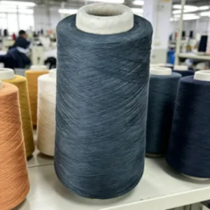 Manufacturer OEM 100% Polyester 32S Yarn Dyed High Tenacity Raw Recycled Blended Yarn for Knitting Weaving Sewing