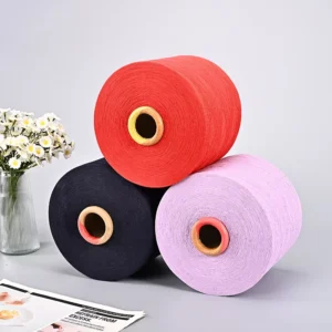 Manufacturer Produces Air jet Spun Recycled Cotton Yarn Sock Yarn Knitted Woven Yarn and Scarf Yarn