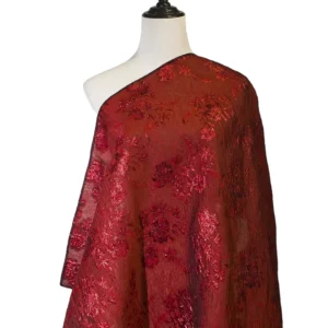 Manufacturing Custom Brocade Viscose Rayon Jacquard Fabric for Clothing