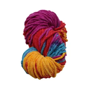 Matte Bulky Plushie Yarn Chenille Yarn 100% Polyester 3mm Yarn for Crochet 5mm