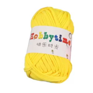 Mengchu 100g Chunky Ball Yarn T-shirt 100% Polyester T Shirt Yarn Jumbo DIY Crochet Knitting Yarn