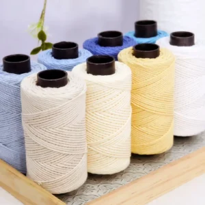 Mengchu 2mm Crochet Yarn Cotton Yarn 150g DIY Handmade Woven Bag Hat Yarn Crochet
