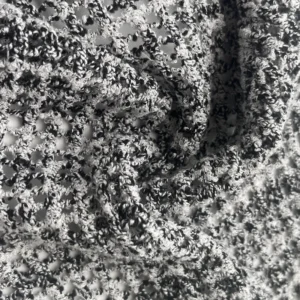 Men’s Boucle Yarn Loop Knit Fabric 72% Rayon 27% Recycled Polyester 1% Spandex TOP Dyed Hand Knitting for Spring Summer