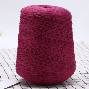 Mercerized Cotton Spun Yarn Brushed Fancy Yarn Medium Fine 32 Count Anti Pilling Hand Knitted Sweater