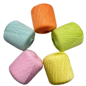 Mercerized Cotton Yarn 100% Pure Cotton Yarn Factory Direct Sale