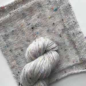 Merino Nep Yarn With Lurex Angelina 400m 100g Fingering Weight Blended Hand Knitting Natural Color for Hand Dye