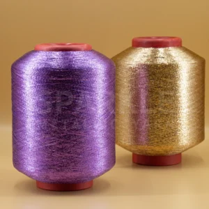 Metal Thread for Embroidery Knitting Sewing Sparkle Weaving High Strength MX Type Metallic Yarn Multicolor Polyester for Lurex