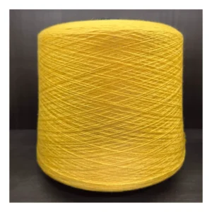 Metallic Core Spun Yarn 48NM/2 High Elasticity Silver Thread Soft Shiny Blended Yarn for Winter Lady Sweater