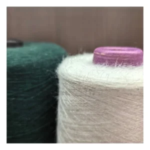 Metallic Glitter Knitting Thread Silver Velvet Yarn Stable Quality for Party Wear and Crafts