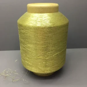 Metallic Lurex Yarn Gold Silver Color Anti static Anti Bacteria for Embroidery Sewing and Knitting Sweaters