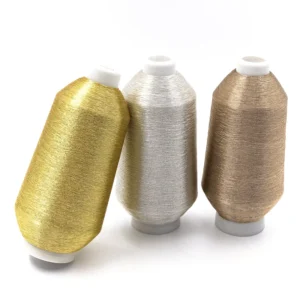 Metallic Threads Metallic Gold Silver Elastic Thread for Embroidery Clothes
