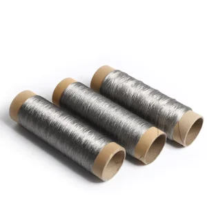 Metallic Yarn Conductive Touch Screen Sewing Thread for Embroidery Resistant to Tarnish