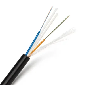 Mini ADSS Optical Fiber Cable 12 24 48 Core Aerial Self Supporting Cable For Telecom Project