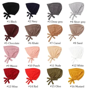 Modal Mercerized Cotton Elastic Tie Rope Bottom Hat for Women Tie dyeing Pattern
