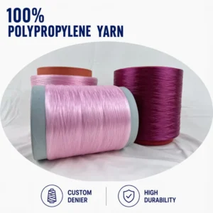 Moisture Proof Solid 100% Polypropylene Yarn Chemical Resistant PP Yarn for Industrial Webbing