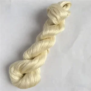 Mulberry Spun Silk Yarn 120 2nm Combed Undyed Mulberry Silk Yarn