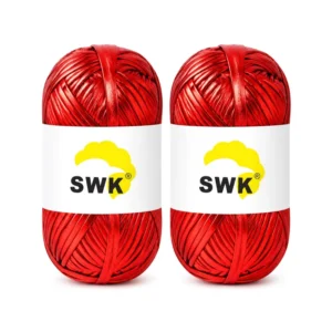 Multi Color Chunky Bright Metallic Yarn Knitting Yarn for DIY Tailoring Materials Trimming Tailor Use Accessories