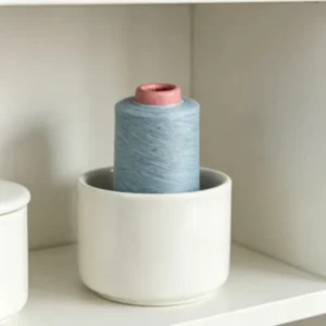 Multi Shades Grey 16 Count 100% Spun Polyester Yarn High Tenacity Ring Spun Industrial Yarn for Sewing with Raw Pattern