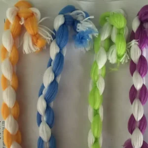 Multi-color Microfiber Mop Yarn 100% Polyester Export to Mexico