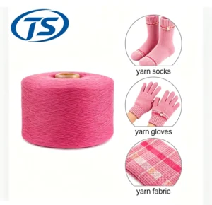 Multicolor Yarn Dyed Regenerated Cotton Polyester Blended Oe Carded Yarn 0.5s to 30s Garment Knitting Yarn for Sweater Tshirt