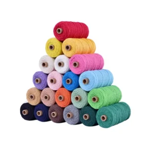 Multifunction Cotton Rope 3mm 4mm 5mm 100% Natural Cotton Macrame Cord