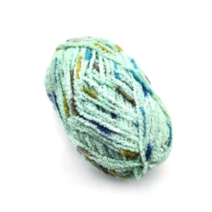 Multiple Colors 100% Polyester Fancy Dots Yarn for Knitting Clothes
