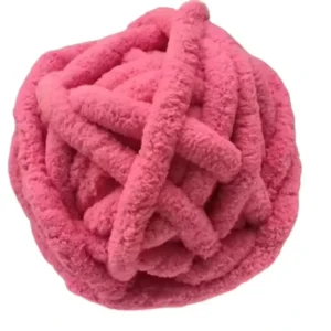 Multiple Colors 250g 2cm Wool Blended High Tenacity Dyed Chunky Chenille Blanket Yarn for Hand Knitting
