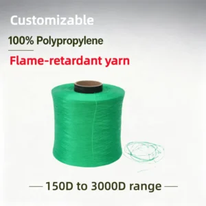 Multiple Colors FDY pp Yarn Flame Retardant Yarn 1000D Is Suitable for Braided Ropes pp Polypropylene Yarn