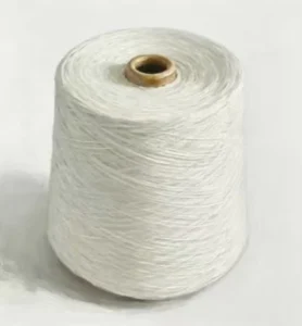 Natural White 32S 100% Polyester High Tenacity Ring Spun Yarn Stable Mass Production Fast Delivery for Socks
